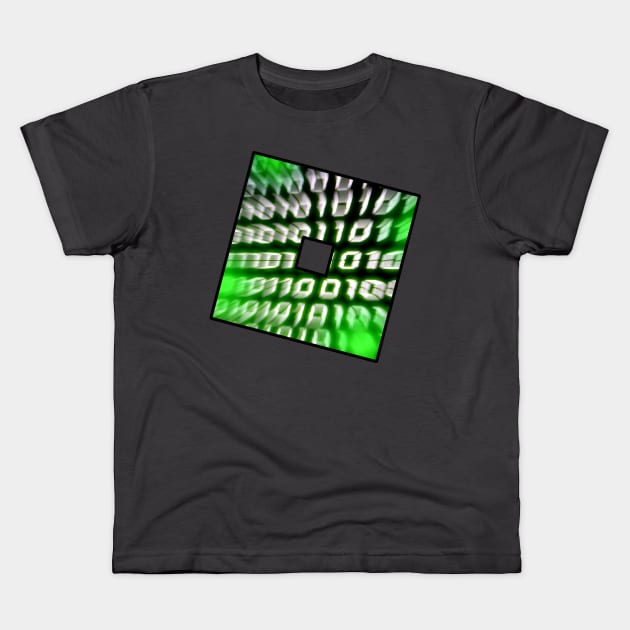 Roblox Binary Code Kids T-Shirt by The Rap Addicts